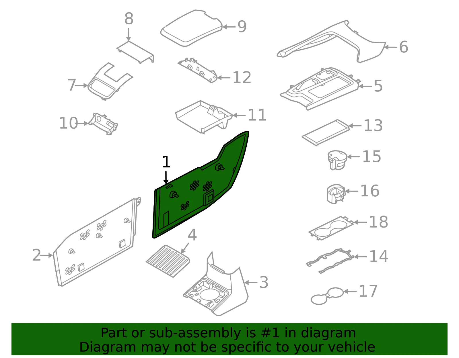 Side Panel - Volvo (32414907) - view 2