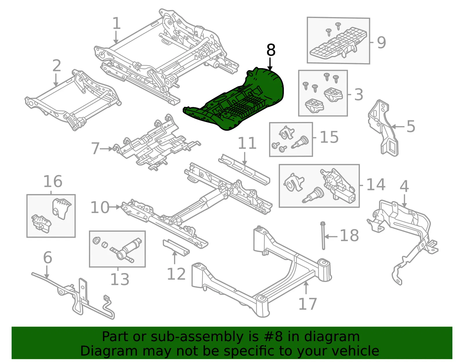 Front Extension - Volvo (32430713) - view 2