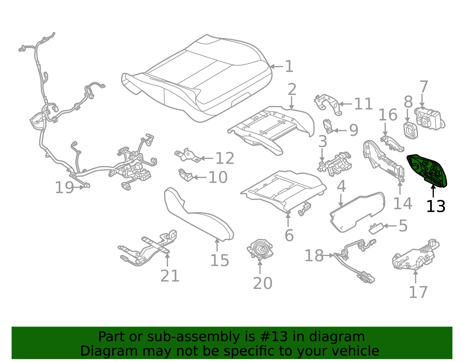 Outer Finish Panel - Volvo (32447356) - view 2