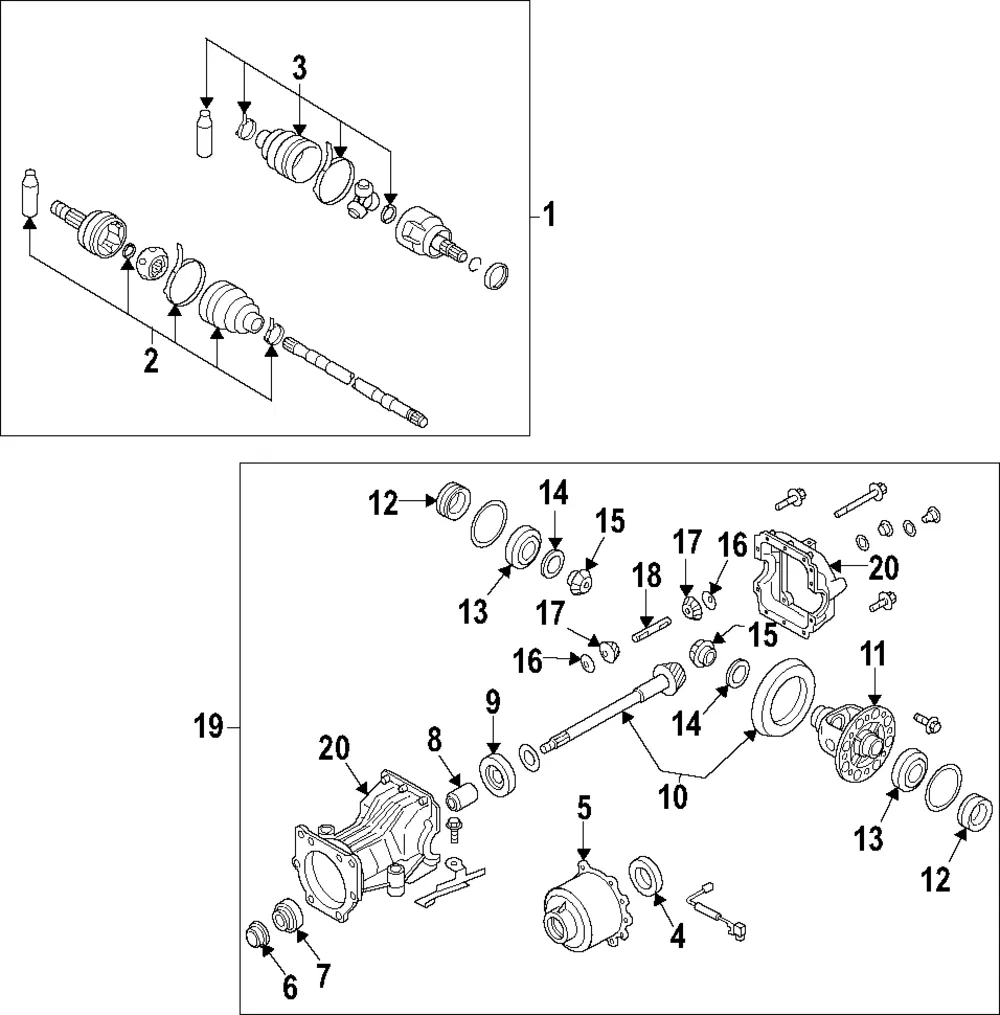 Nut - Nissan (33143-CA01A)