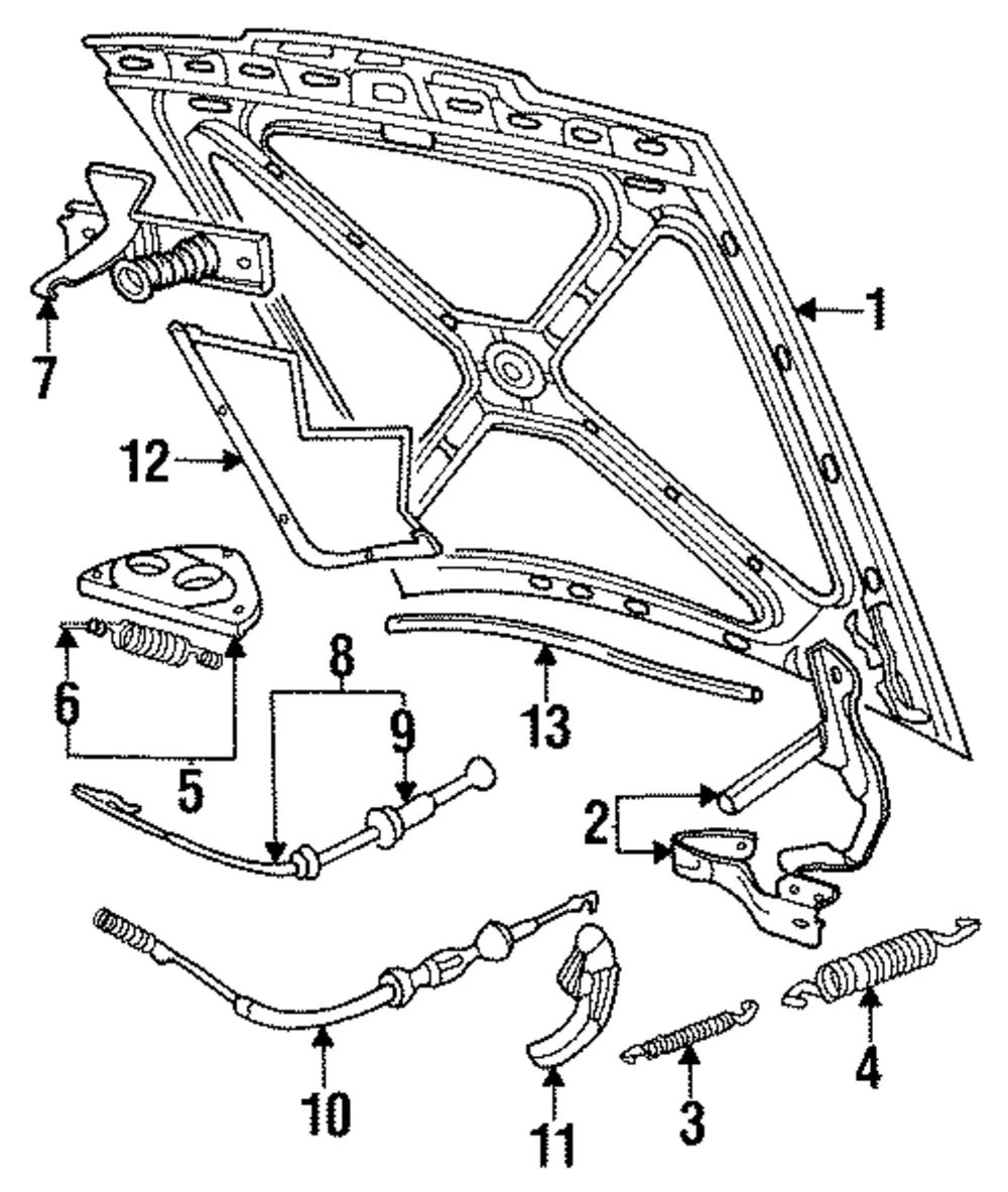 Release Cable - Volvo (3503883) - view 2