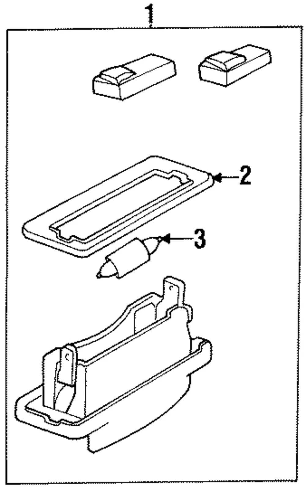 Lens & Housing - Volvo (3540331) - view 2