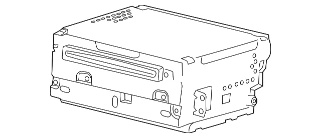 Radio Control Unit - Volvo (36050651)