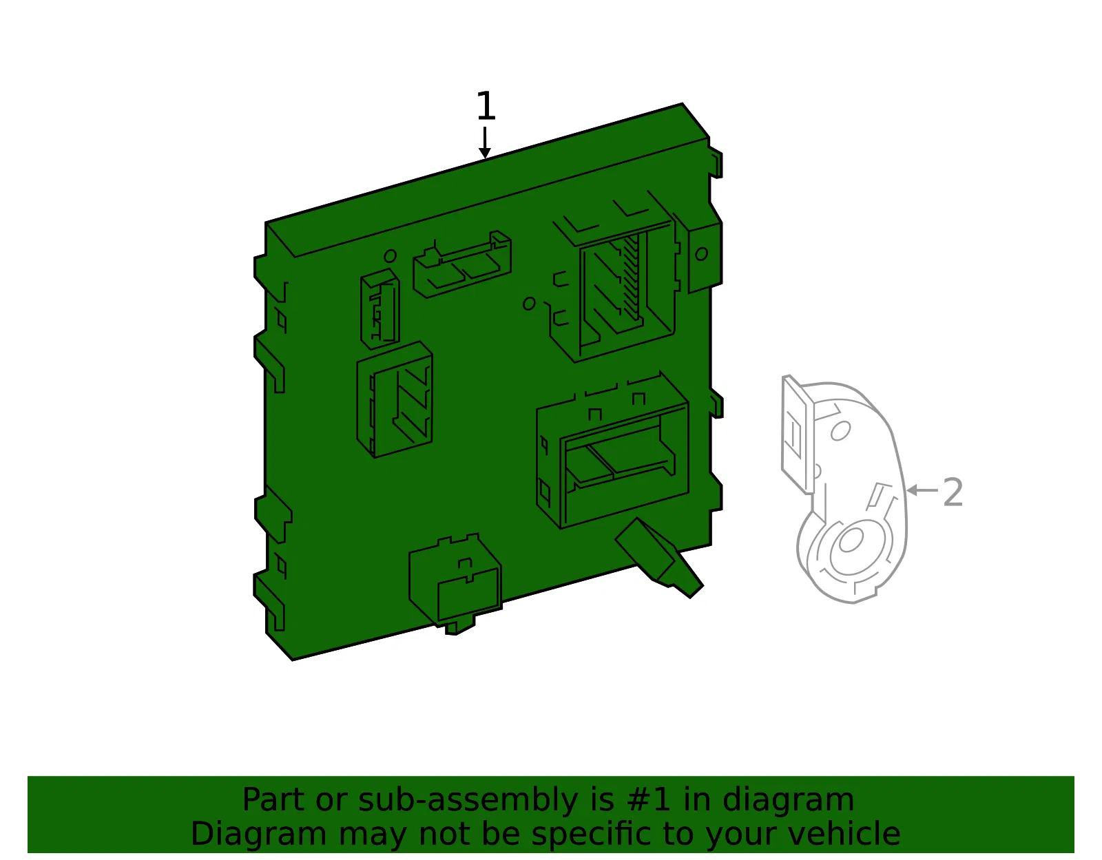 Control Box - Volvo (36003030) - view 2