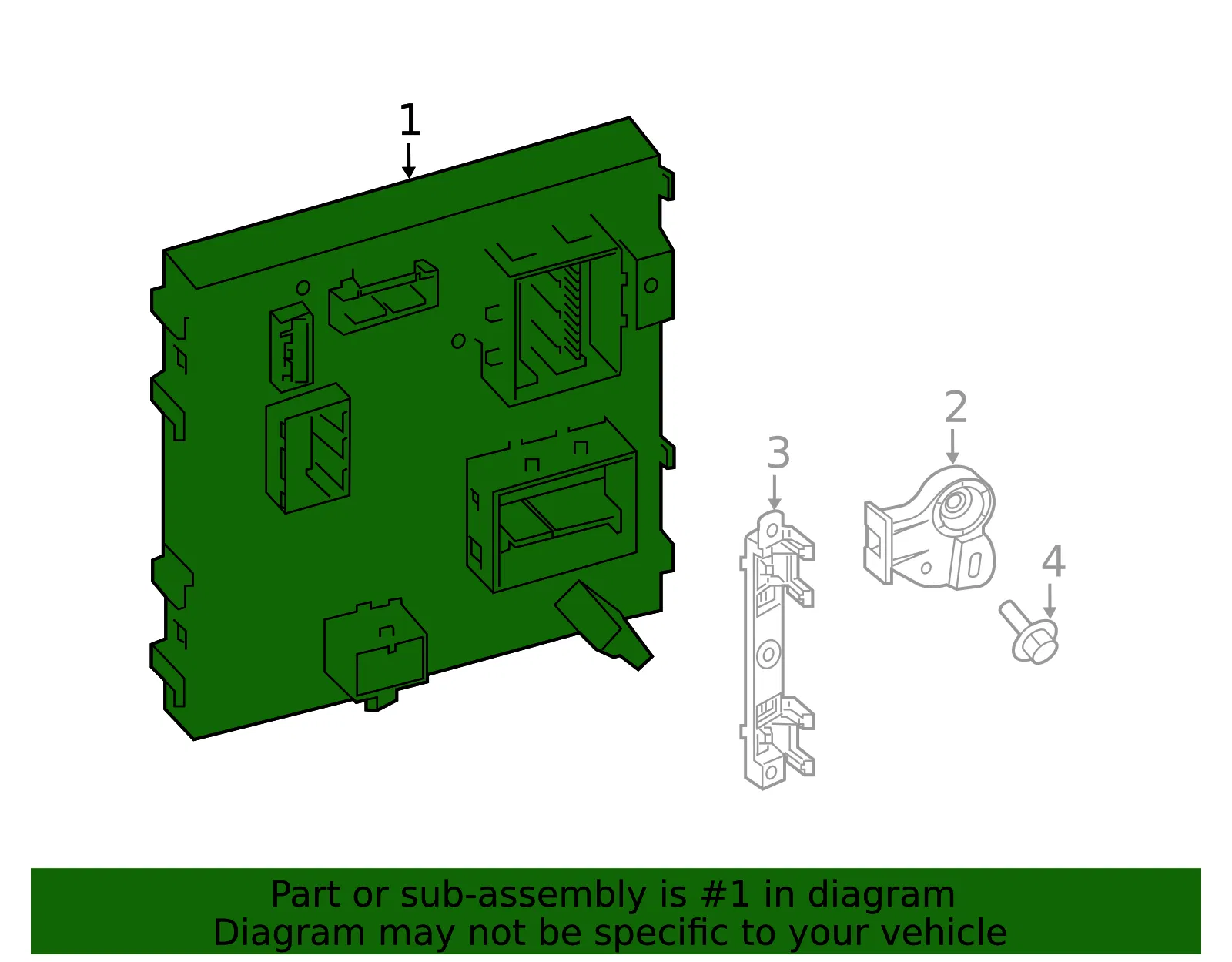 Control Box - Volvo (36010471) - view 2