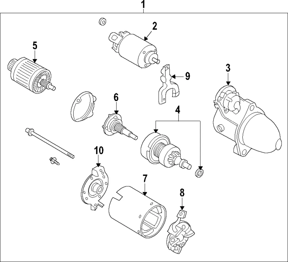 Lever - Kia (36131-2B300)