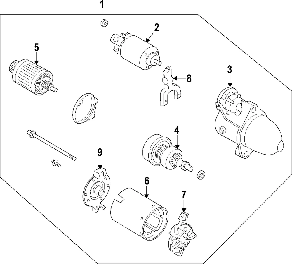 Brush Holder - Kia (36170-2B502)