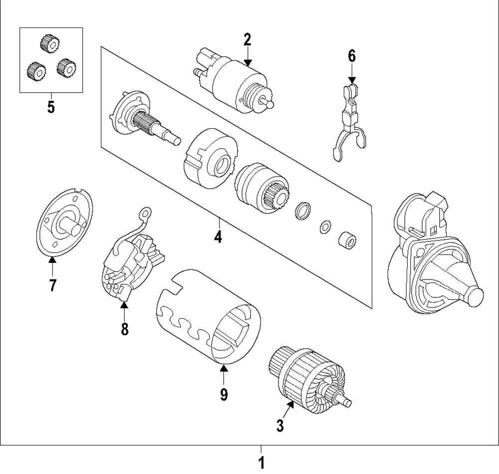 Gear Kit - Kia (36143-2M300)