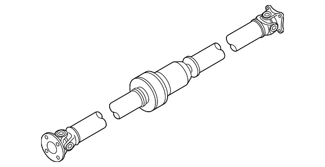 Drive Shaft Assembly - Nissan (37000-4BA0A)
