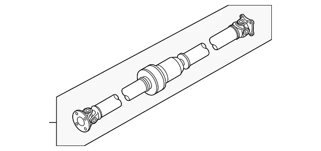 Drive Shaft - Nissan (37000-6SB0B)