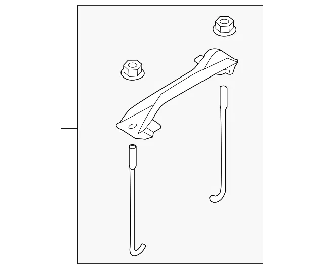 Hold Down - Kia (37160-4D100)