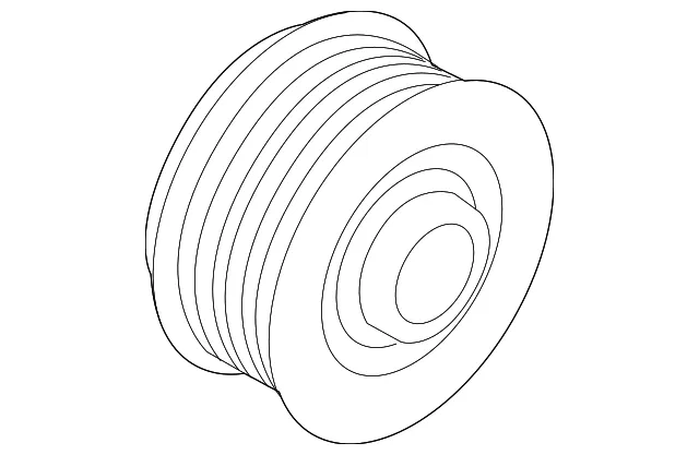 Pulley - Kia (37321-3NRA0)