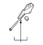 Adjust Bracket - Kia (37460-23501) - view 3