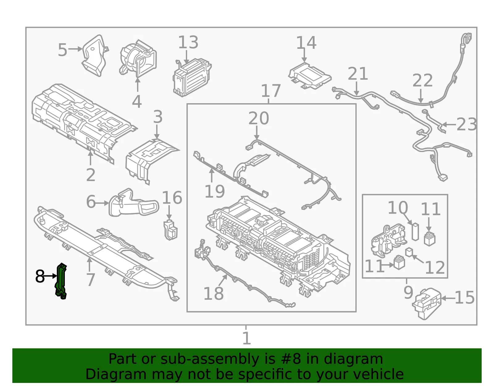 Mount Bracket Reinforcement - Kia (37556-G2000) - view 2