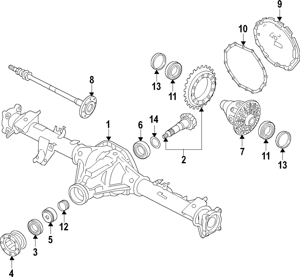 Washers - Nissan (38154-EZ40A)