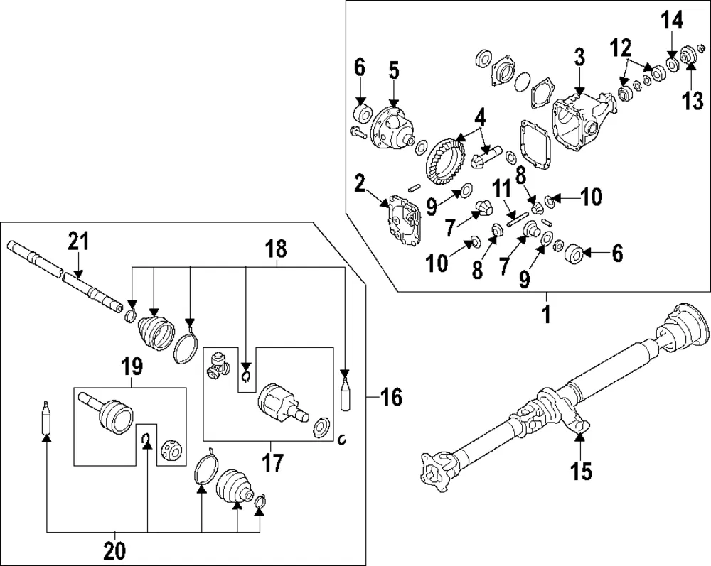 Companion Flange - Nissan (38210-JF10A)