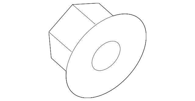 Pinion Nut - Nissan (38216-1PA0A)
