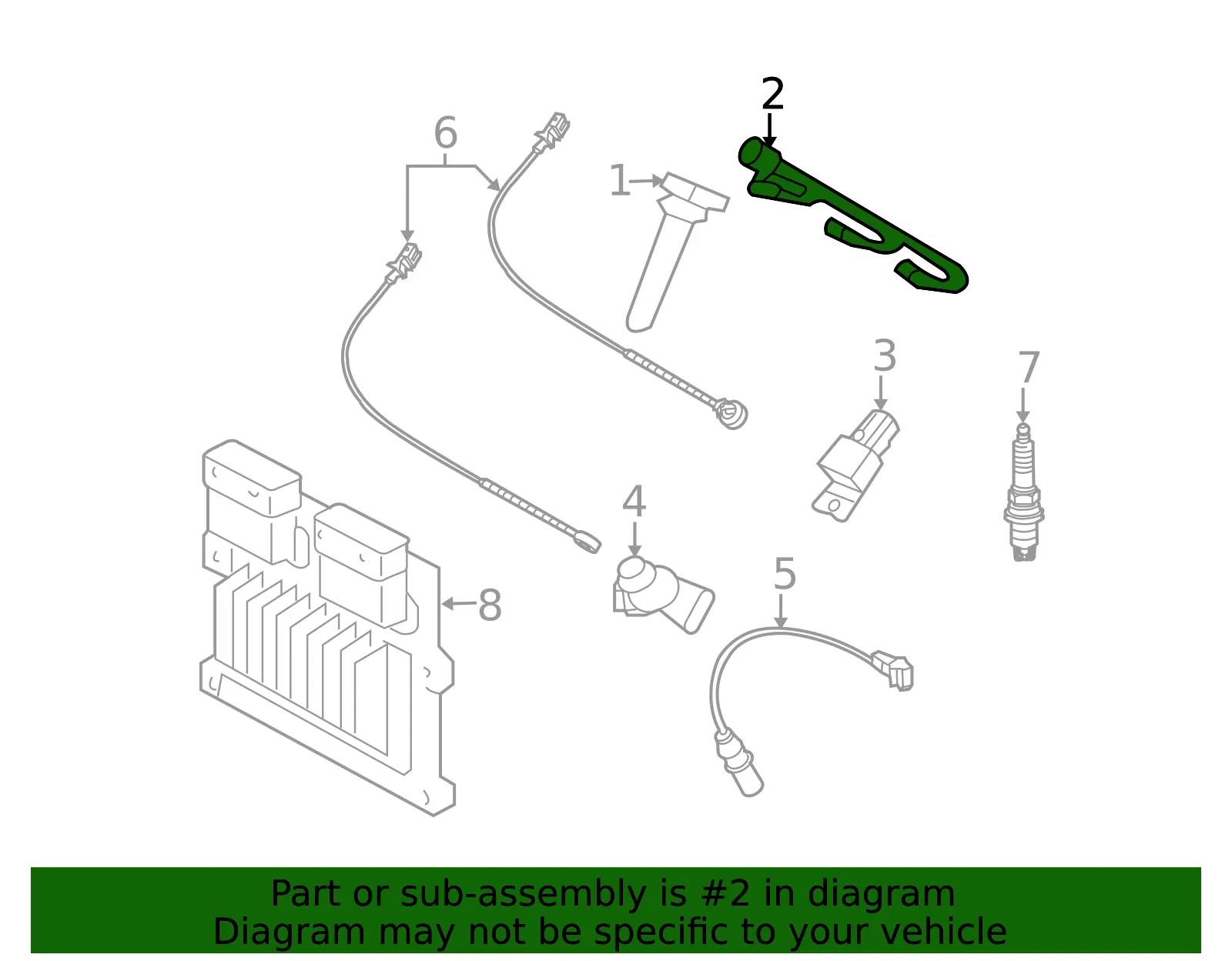 Cable Set - Kia (39610-3E600) - view 2