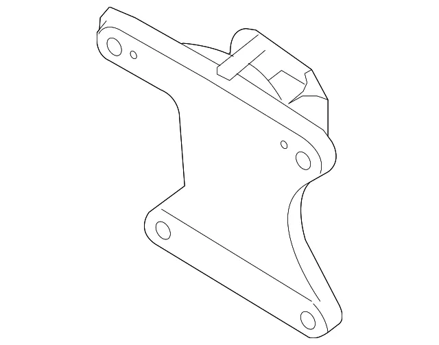 Bearing Support - Passenger Side (RH) - Nissan (39780-3TA0A)