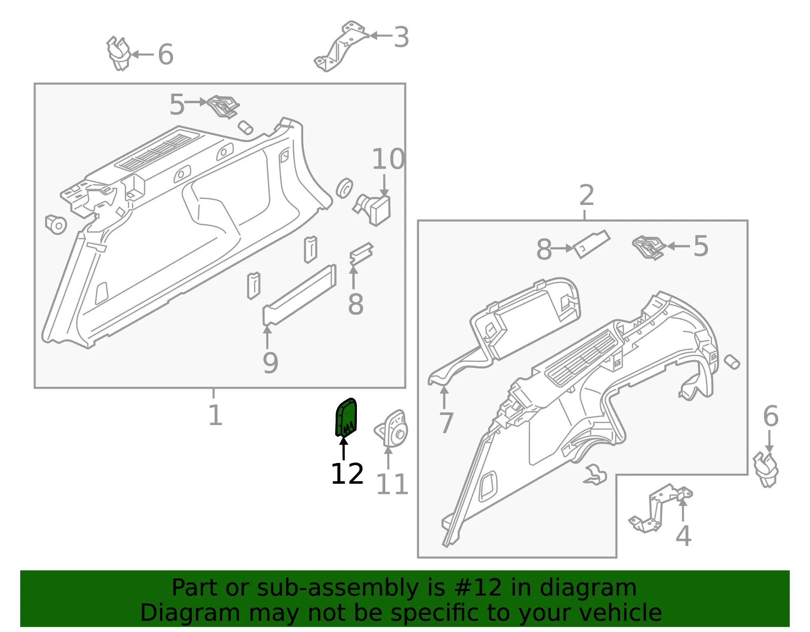 Hook Cap - Volvo (39838574) - view 2