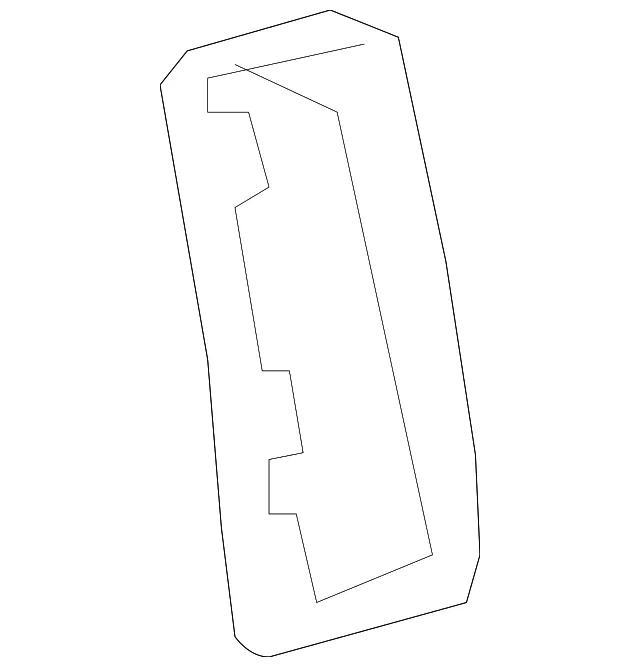 Belt & Retractor Guide - Passenger Side (RH) - Volvo (39856637)