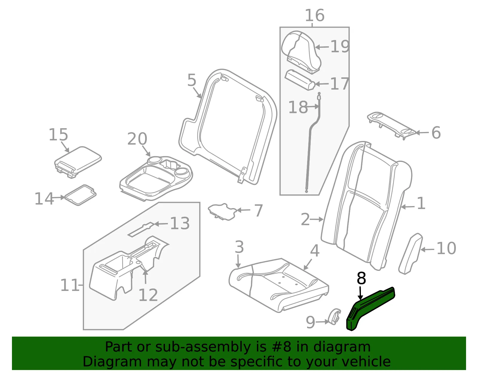 Side Panel - Driver's Side (LH) - Volvo (39973537) - view 2