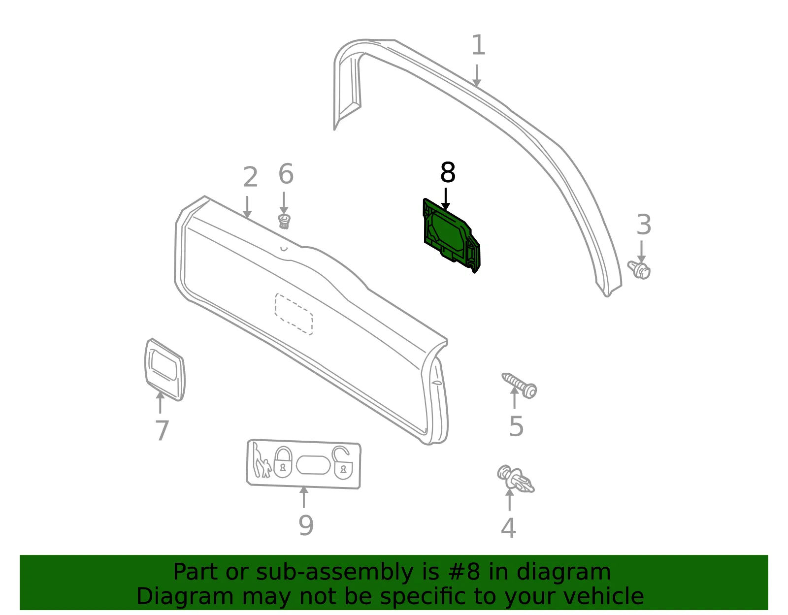 Frame - Volvo (39969701) - view 2