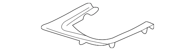 Cover Frame - Driver's Side (LH) - Volvo (39972717)