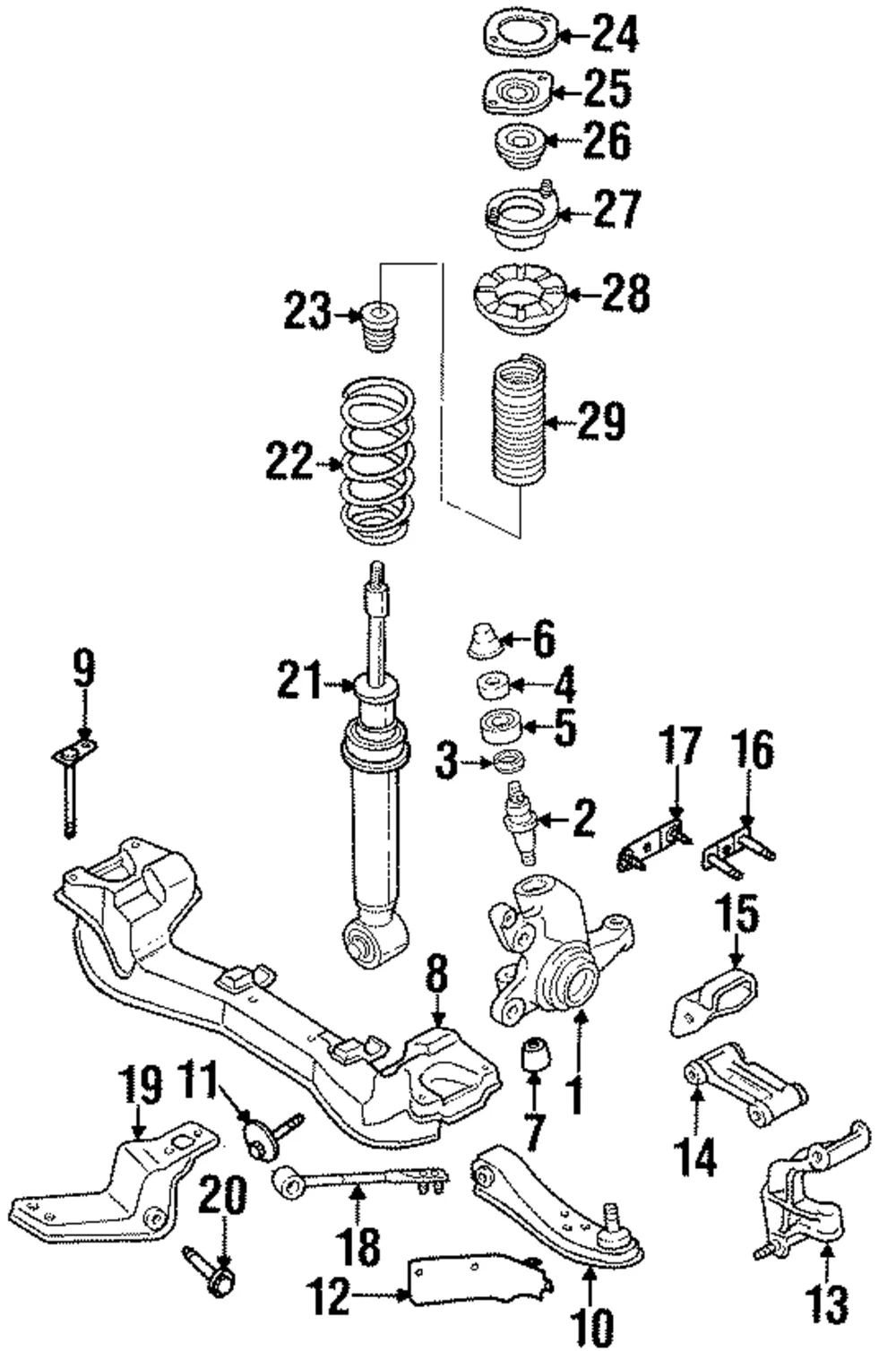 Tension Rod - Nissan (54468-33P20)
