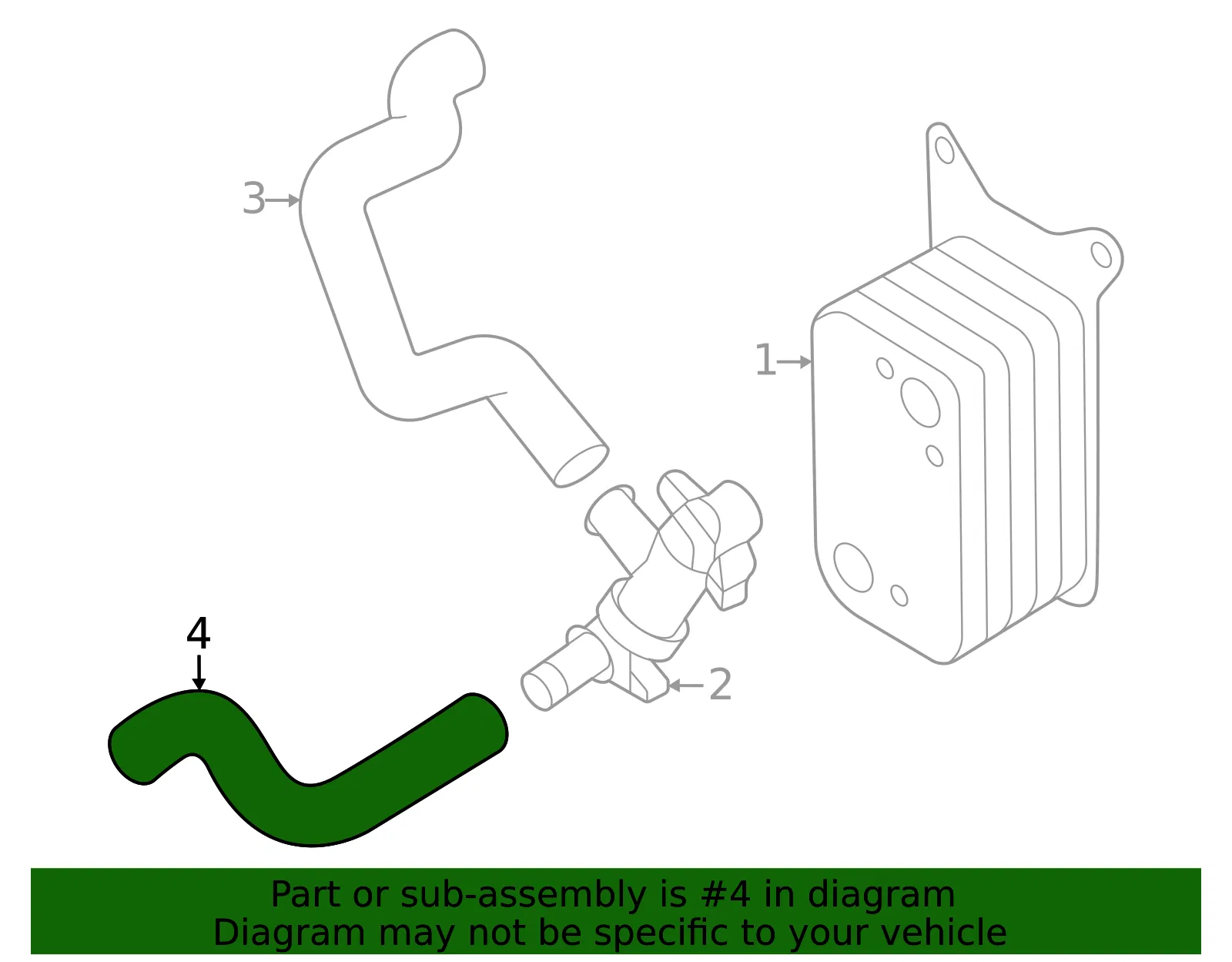 Return Line - Kia (43169-2N160) - view 2