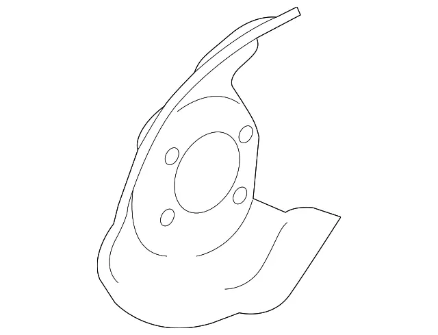 Dust Shield - Passenger Side (RH) - Nissan (44151-4BR0A)