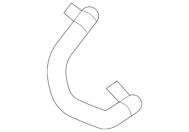 Reservoir Hose - Nissan (46227-1LA0A)
