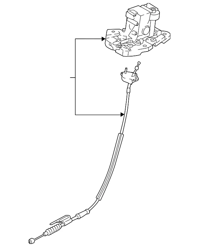 Shift Control Cable - Kia (46756-J5200)