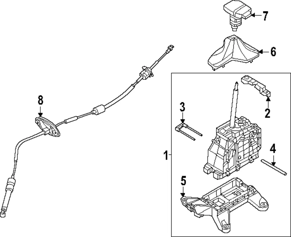 Mount Bracket - Kia (467P3-AA100)