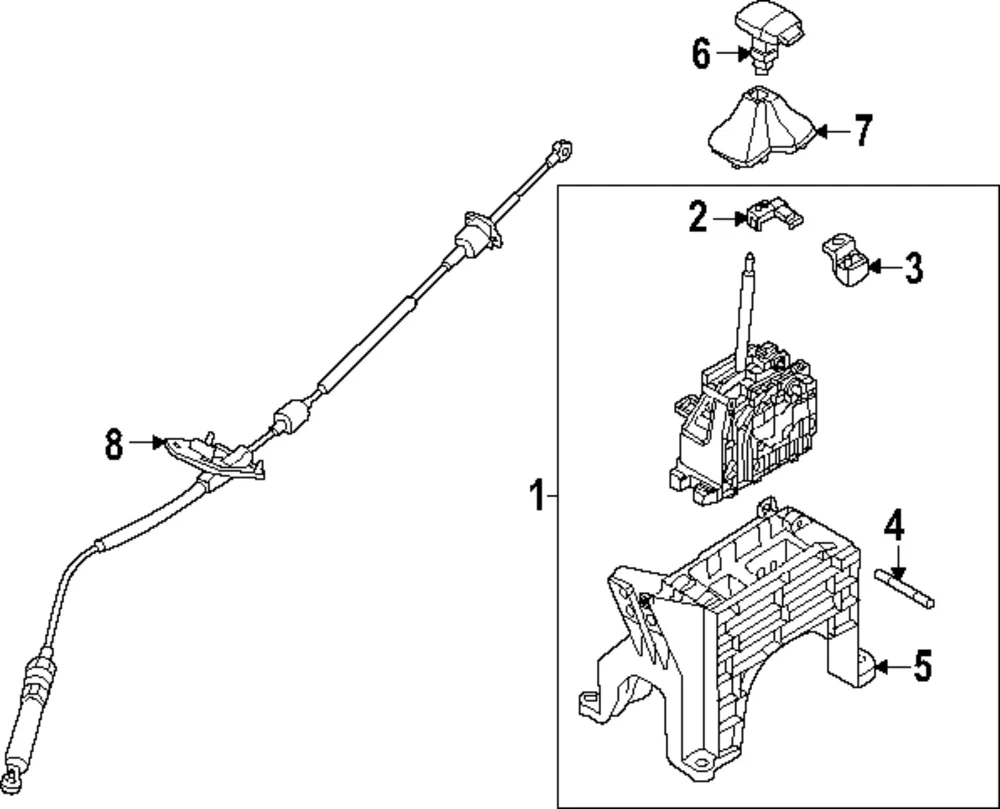 Mount Bracket - Kia (467P3-R0100)