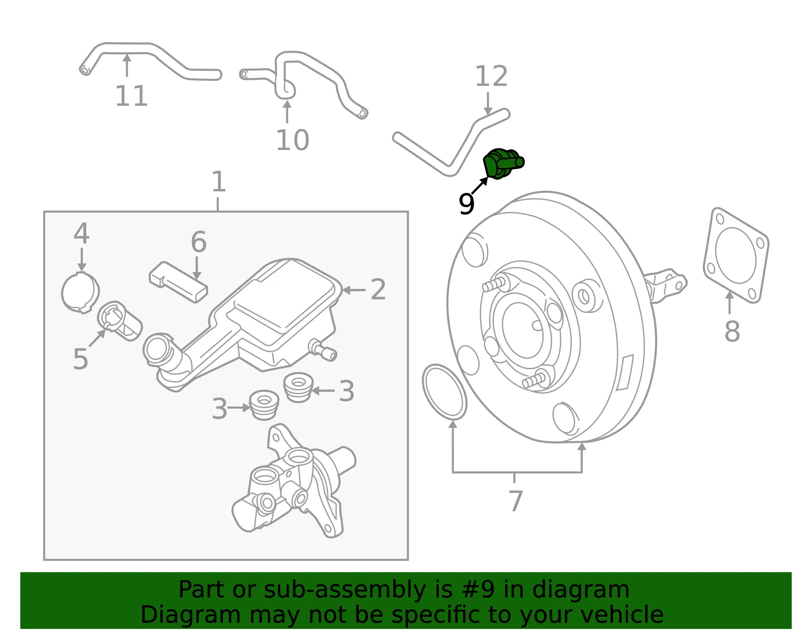 Check Valve - Nissan (47478-1HJ1A) - view 2