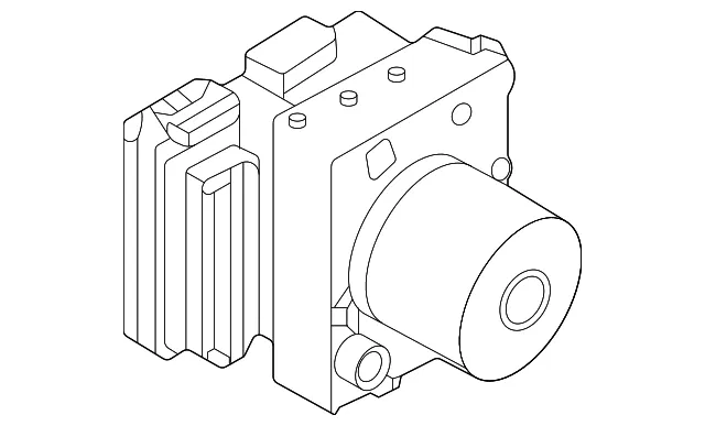 ABS Control Unit - Nissan (47660-5MR6B)