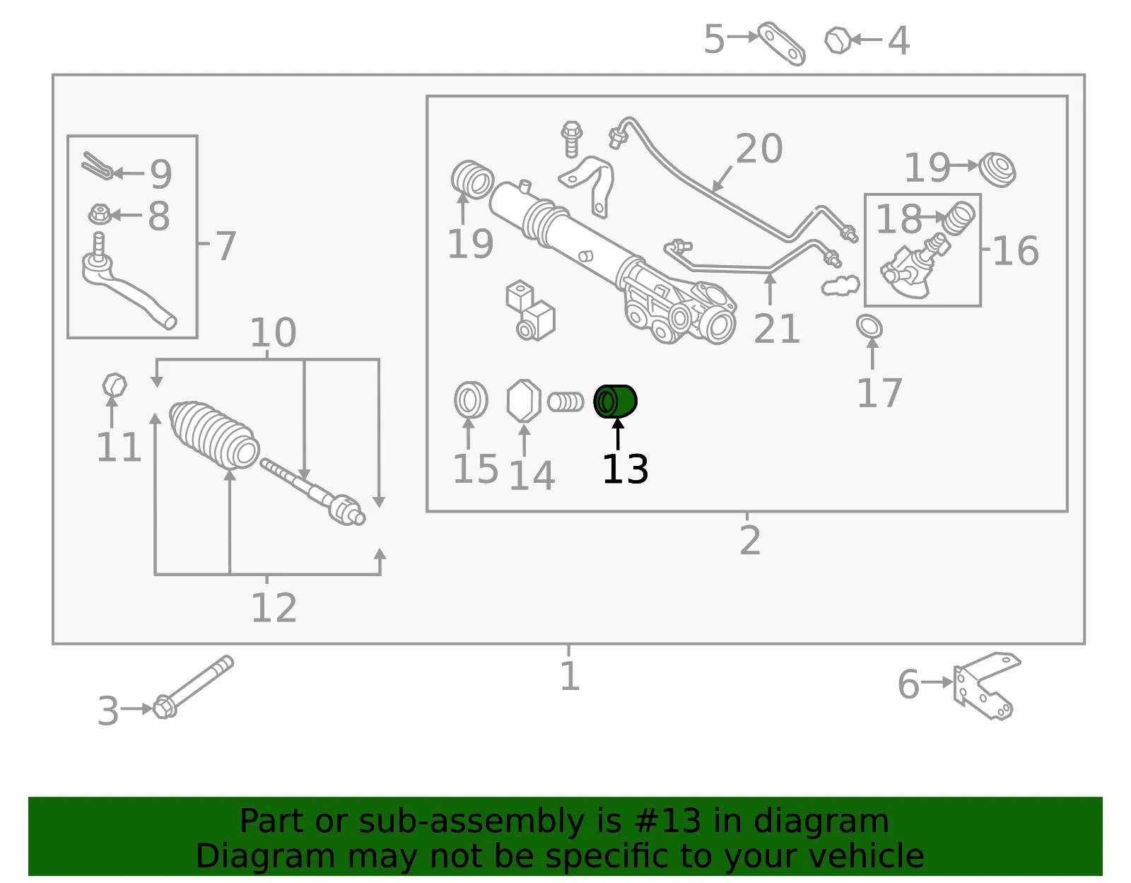 Retainer - Nissan (48236-5X20A) - view 2