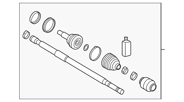 Outer Joint - Kia (49591-A71B5)