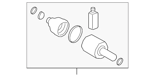 Inner Cv Joint - Kia (49535-M7800)