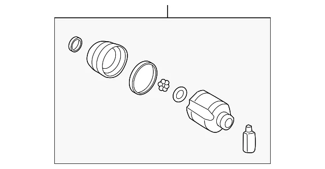 Inner Joint - Kia (49535-2L101)