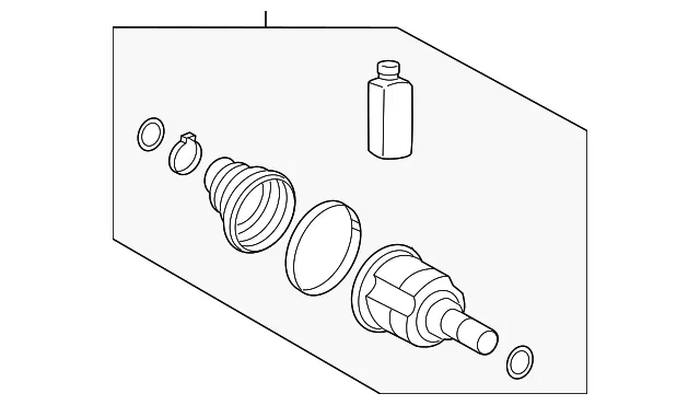 Inner Cv Joint - Kia (49536-D2100)