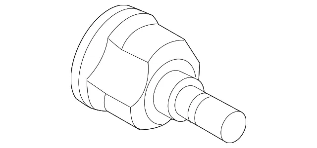 Inner Joint - Passenger Side (RH) - Kia (49535-D7840)