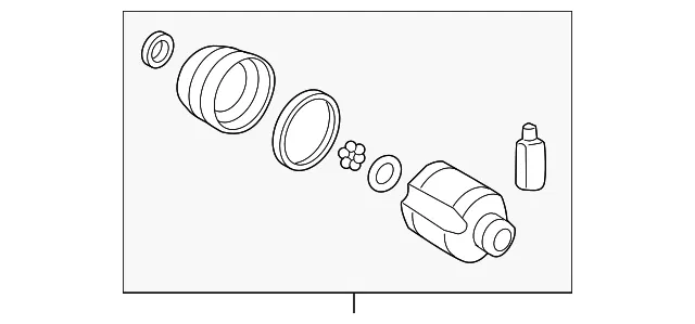 Inner Joint - Kia (49582-1W100)
