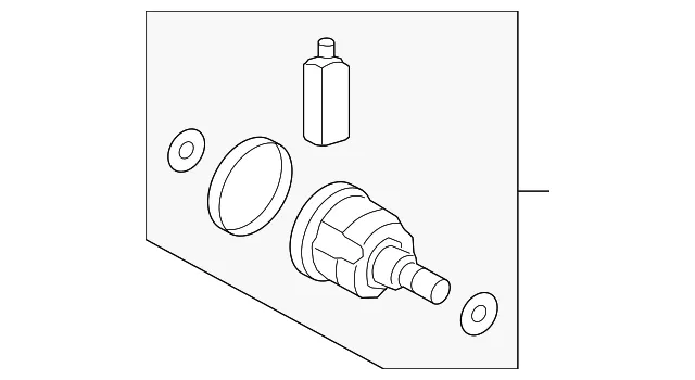 Inner Joint - Kia (49535-J5100)