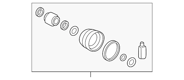 Dynamic Damper - Passenger Side (RH) - Kia (49584-1W400)