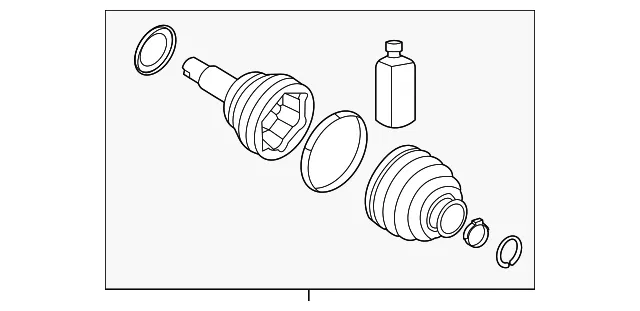 Outer Joint - Kia (49580-K0220)