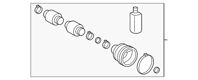 Damper - Passenger Side (RH) - Kia (49584-3S351)