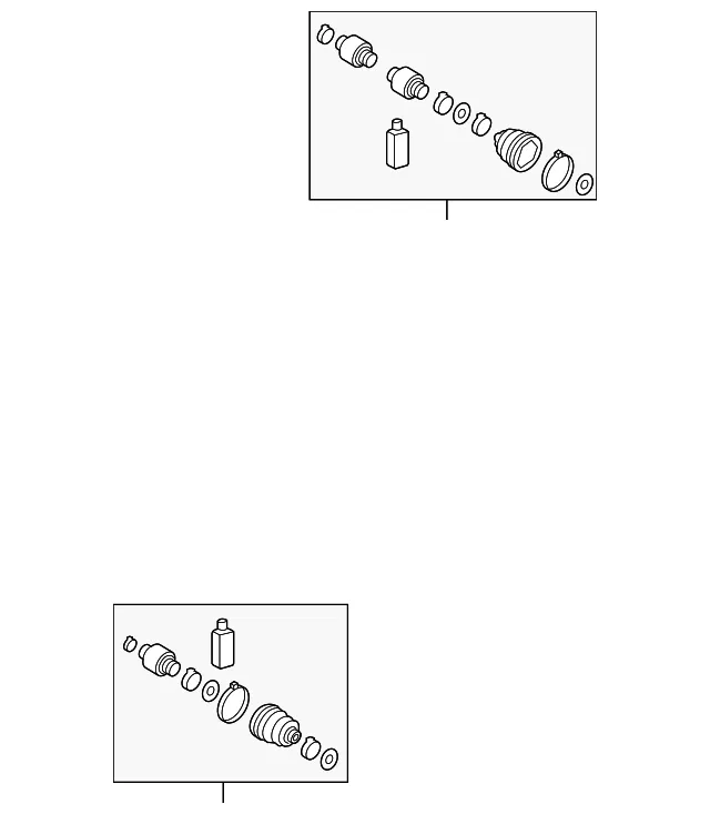 Inner Cv Joint - Passenger Side (RH) - Kia (49587-B2200)