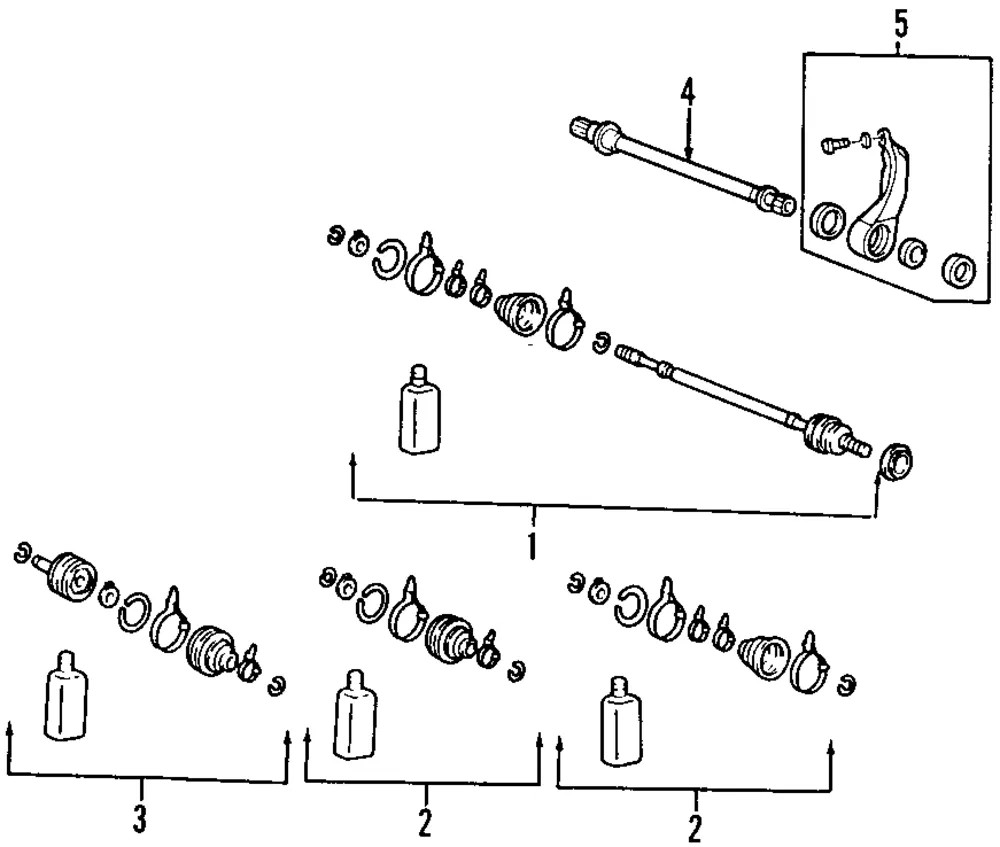 Outer Joint Assembly - Kia (49591-1F600)